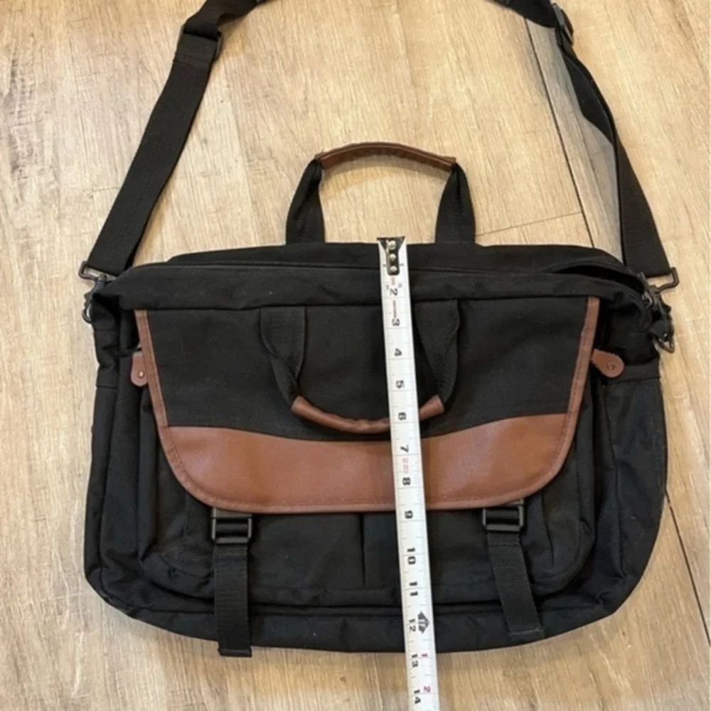Black Laptop Tote Carry Bag